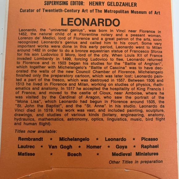 Museum Art Cards - Metropolitan Museum Of Art - 7 Sets Total - 16 In Each Set - Picture 3 of 4